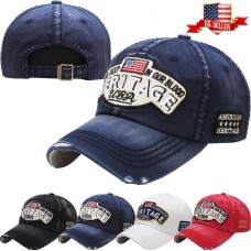 Heritage USA Vintage Distressed Baseball Cap Dad Hat Adjustable  eb-31183123